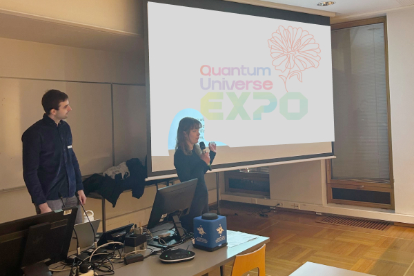 グループの最終成果発表会の様子