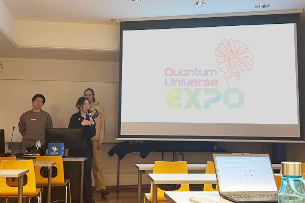 グループの最終成果発表会の様子