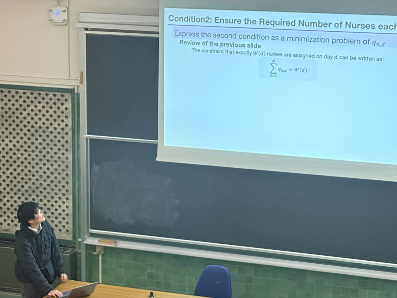 Aita's lecture session