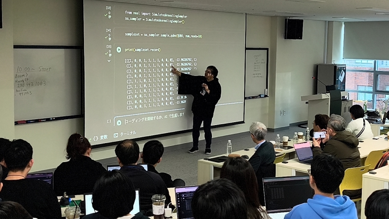 Ohzeki-san's live-coding demo