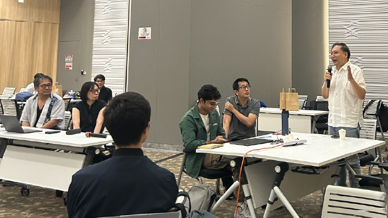 イベントへのコメントの様子