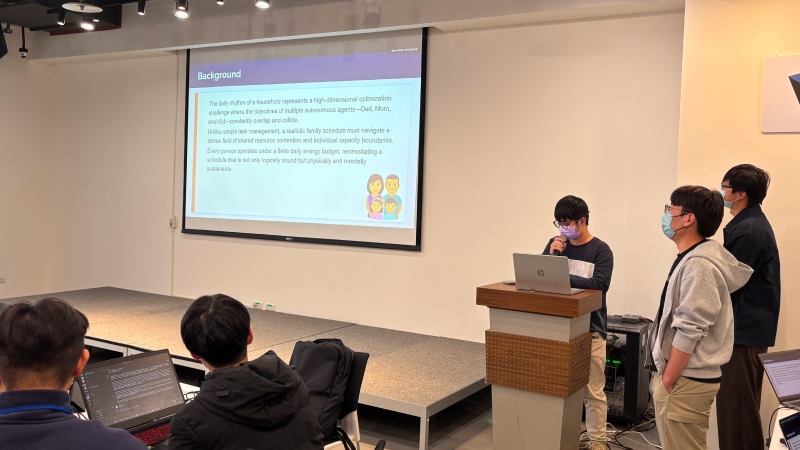 成果発表会の様子