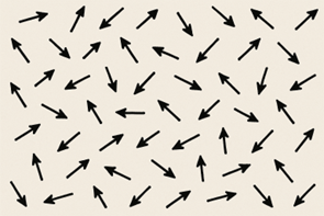 スピンがランダムに凍結したスピングラス