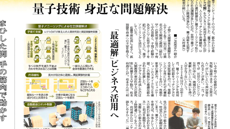 【メディア掲載】読売新聞夕刊（東京・首都圏版）に、MUSASI D&Tさんとの取り組み「子育て支援マッチング」が紹介されました！のサムネイル