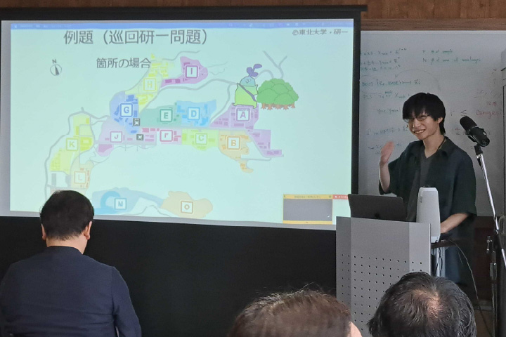 金箱 充信さん招待講演の様子