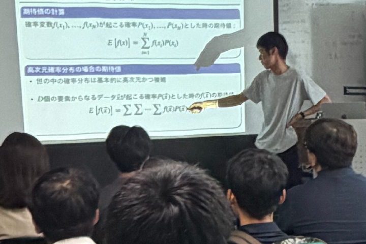 宮本 誠也さん招待講演の様子