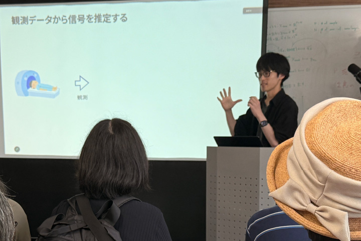 森田 圭祐さん招待講演の様子