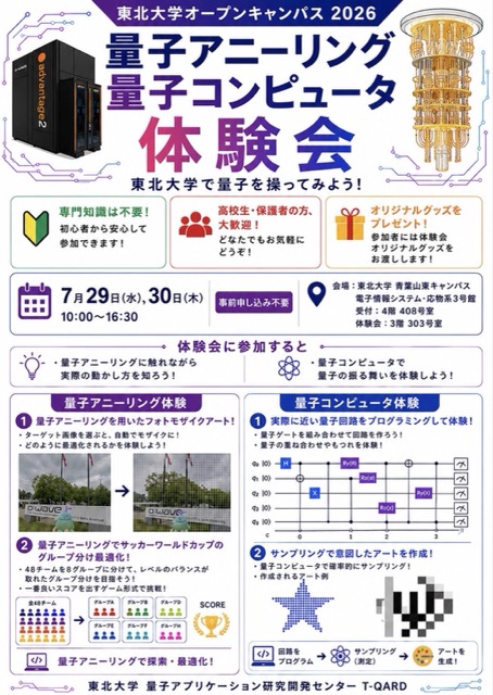 体験会のポスター
